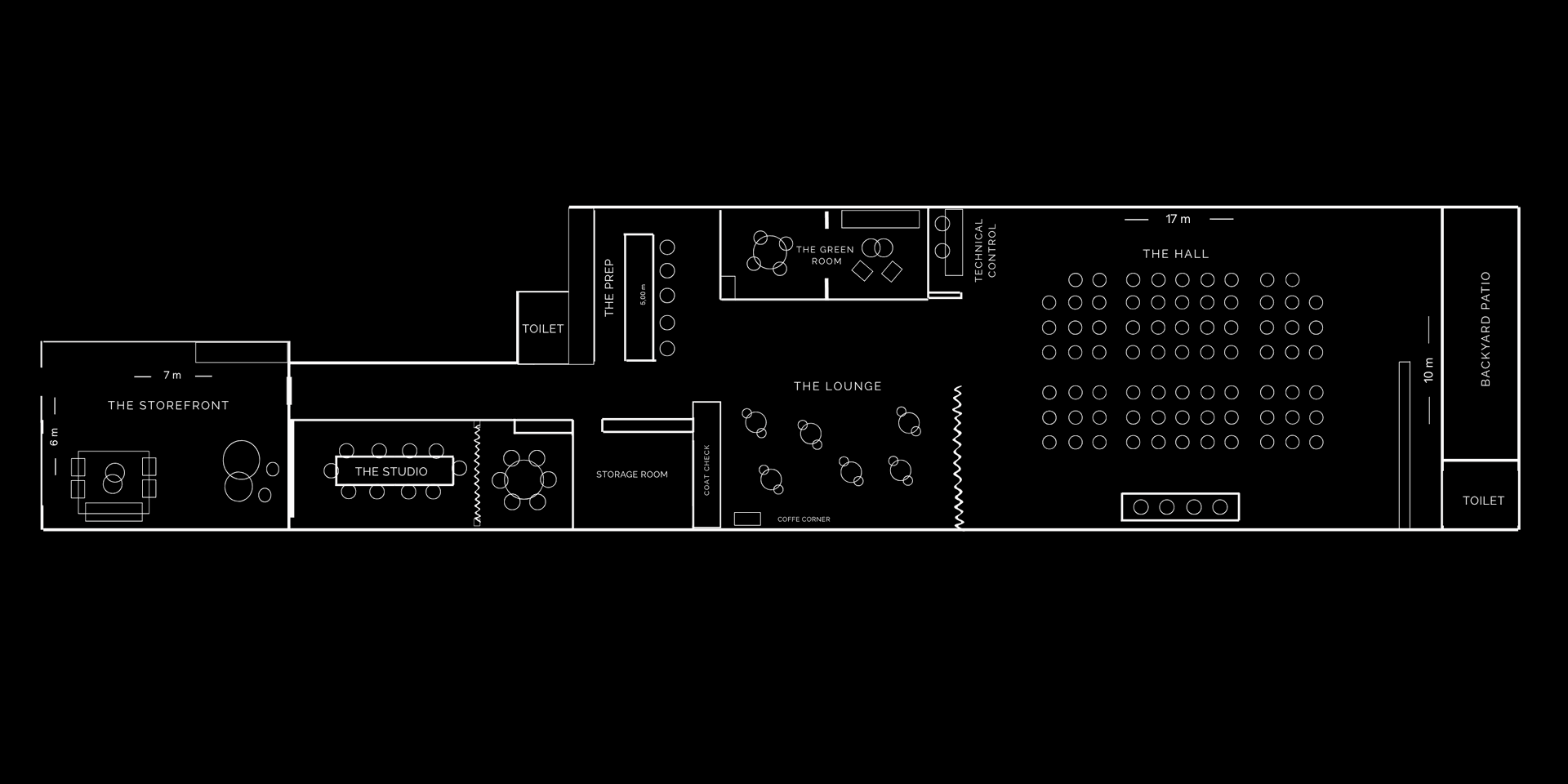 Espacio para eventos en el Eixample Barcelona